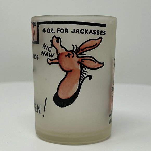 Vintage "Say When" Liquor Shot Glass Gag Gift - Picture 5 of 8